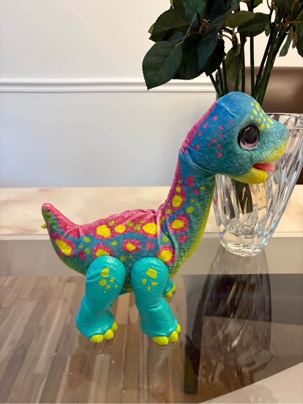 Furreal Dinosaur Snackin Sam Green Brachiosaurus Interactive Tested Works 2020